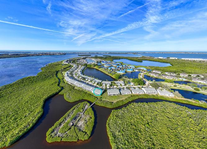 The Waterside Lane community overlooks a boardwalk into the green space
