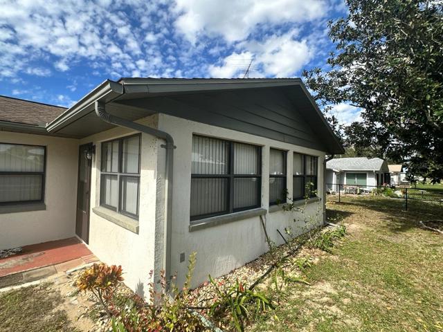 Rear of Home