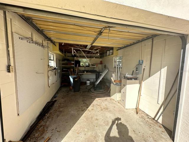 Backyard Storage Shed Interior