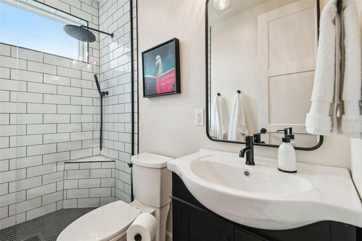 Bathroom #3 on level 3.