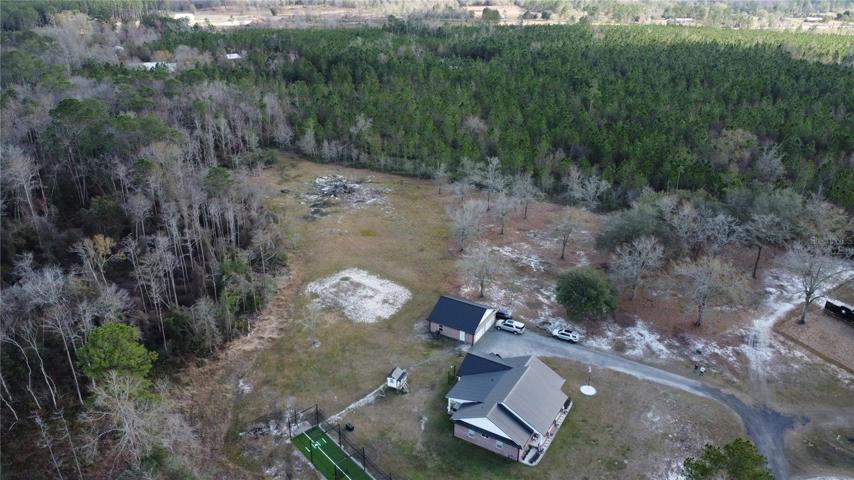 Looking South from the airstrip towards the property.
