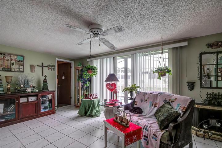 living room view