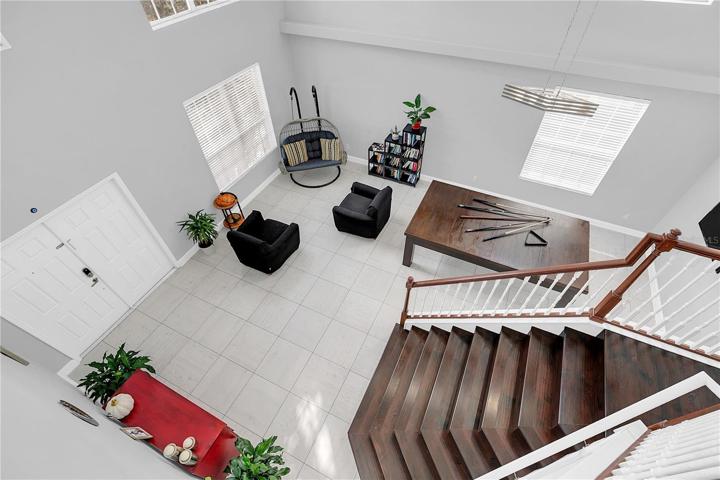 Up the stairs 1st floor view