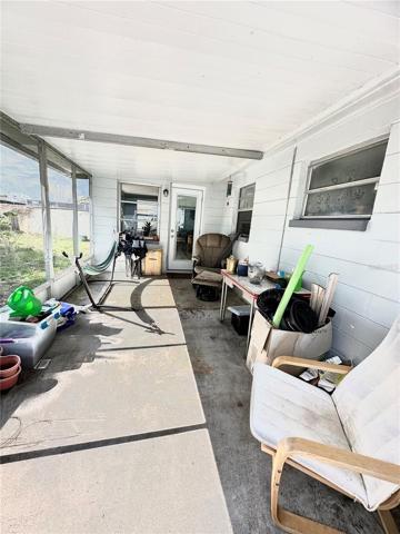 screened in lanai