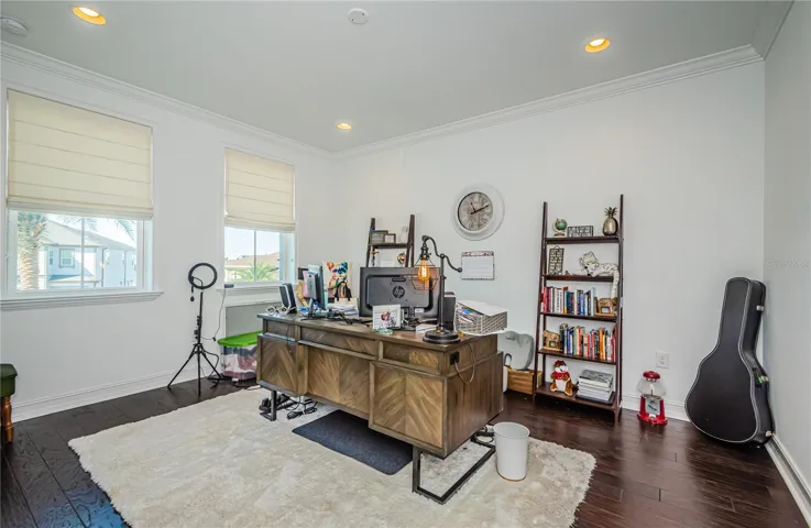 2nd Level bedroom used as an office