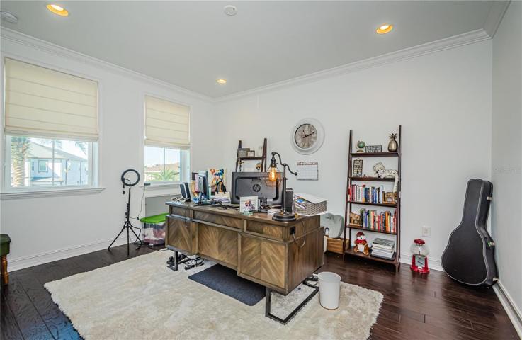 2nd Level bedroom used as an office