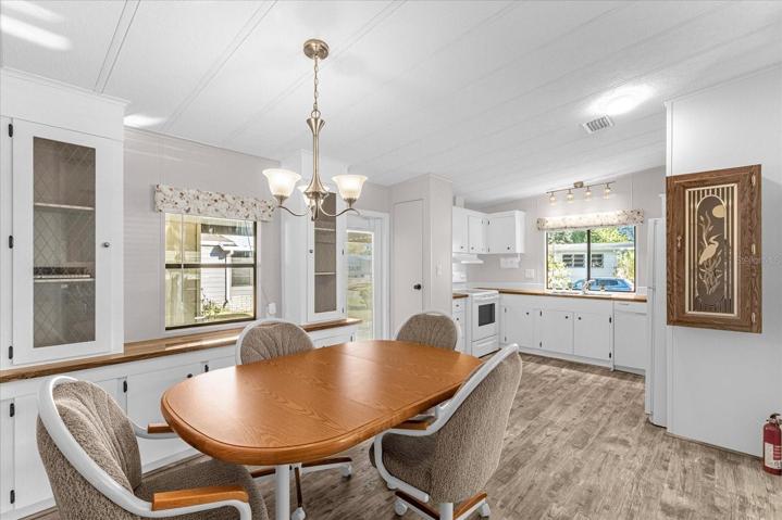 Dining into Kitchen View