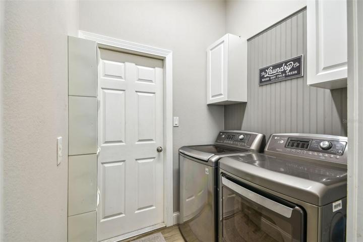 Large capacity washer & dryer