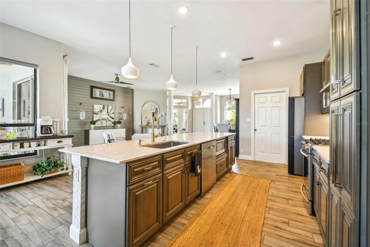 Renovated kitchen