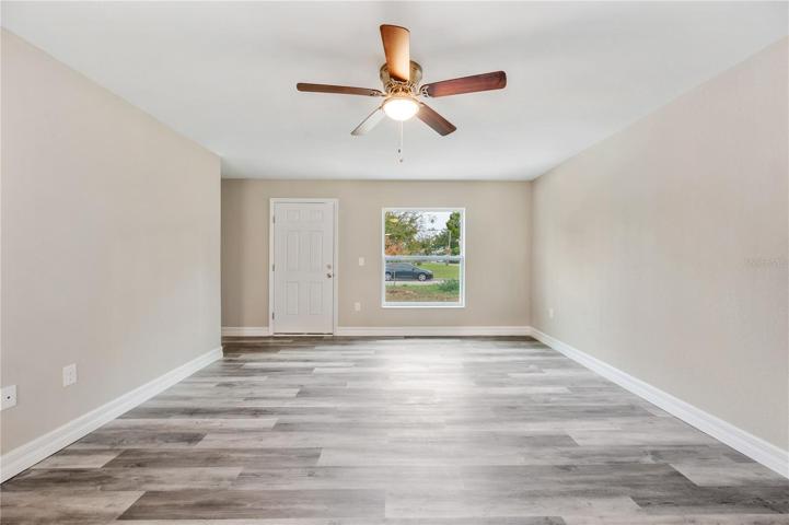 living room facing entryway