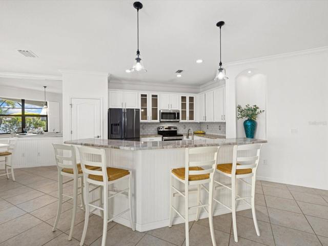 Bar height countertops