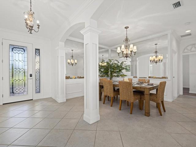 Dining Room and Foyer
