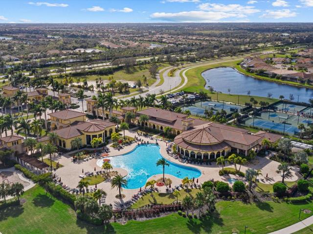 Clubhouse Pool Aerial