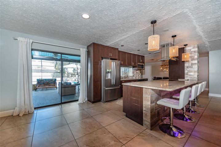 Kitchen to patio