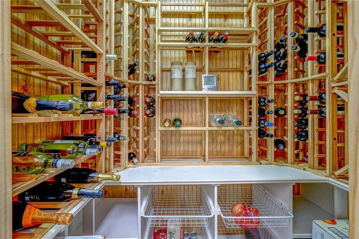 5x6 temperature controlled wine room!