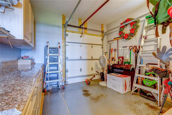 Golf cart garage.