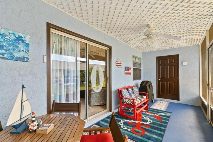 Rear Screened Porch
