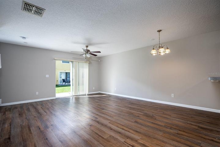 Living Room and Dining Room Combo
