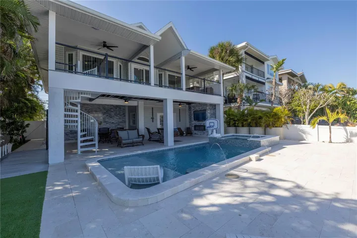 Pool Deck Fountains