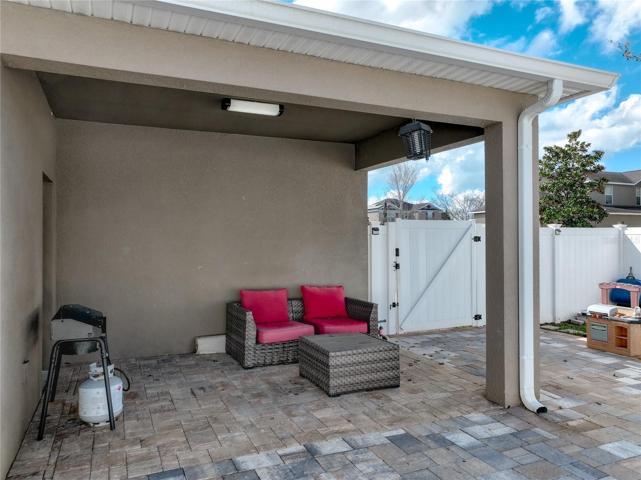 Covered Rear Porch