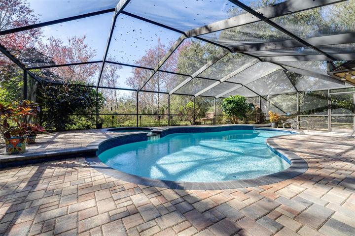 Resurfaced pool and spa