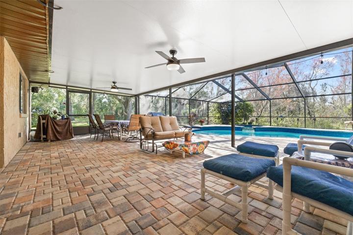 30 x 16 covered and screened patio