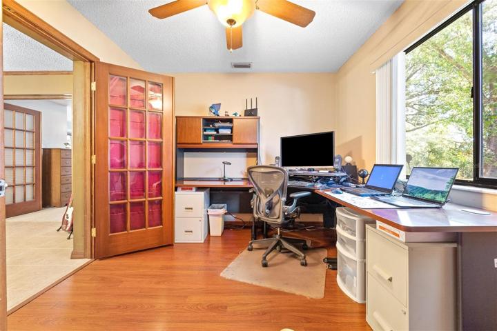 Office w double doors