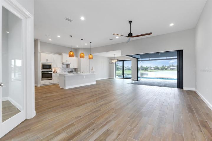 Front Entry looking into living and kitchen
