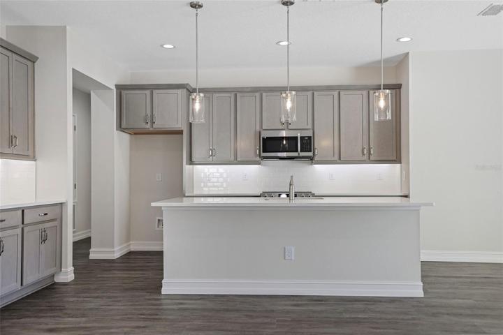 Kitchen with coffee bar area