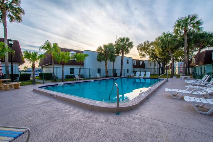 The community pool.