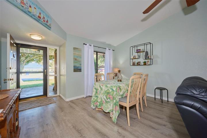 Storm door allows wonderful natural light