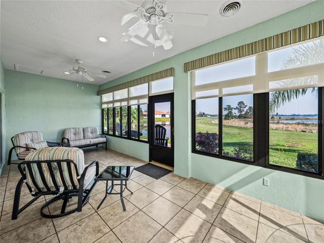 Enclosed veranda