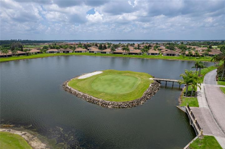 Back of clubhouse
