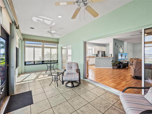 Enclosed veranda