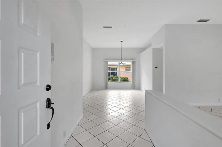 Foyer looking towards the dining area