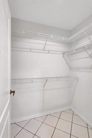 Primary closet