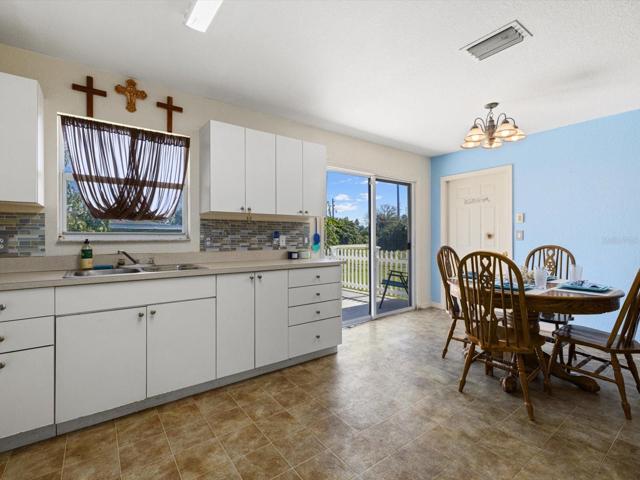 Sliders to allow natural light and the morning sunrise