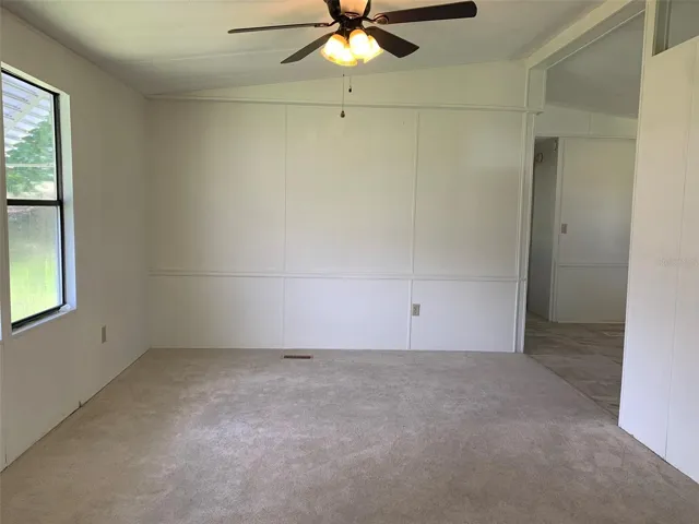 New carpet in living area