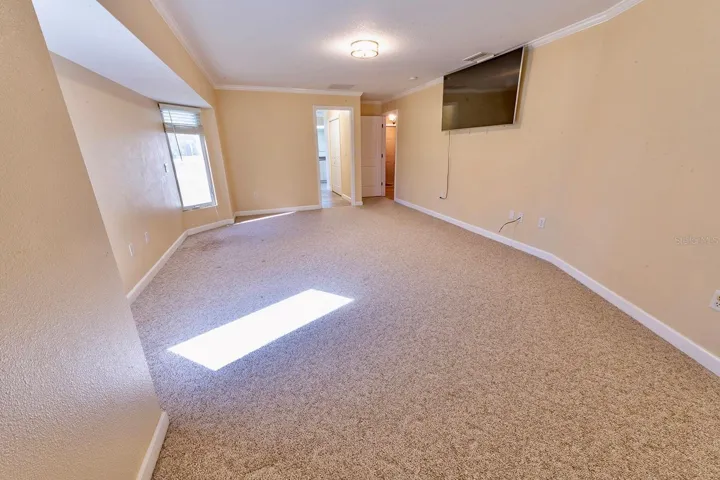 Massive master bedroom with bump-out and room for a desk/couch/chaise
