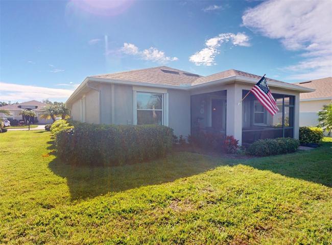 Rear view of home