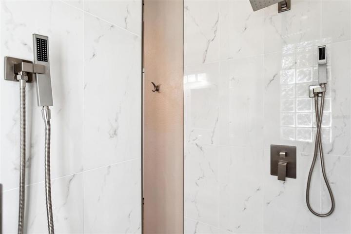 Master shower