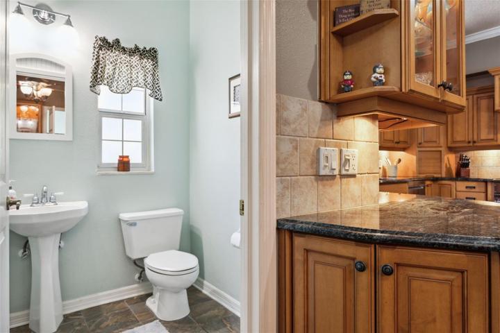 Downstairs half bath