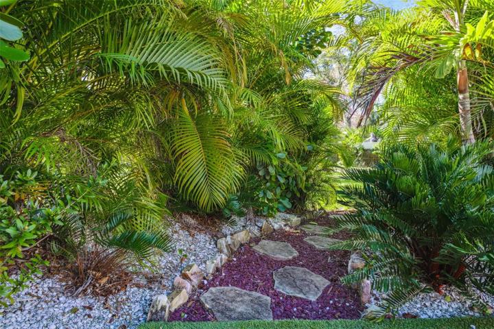 Walkway to backyard