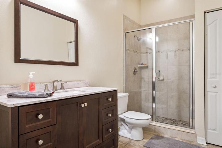 Private upstairs full bath