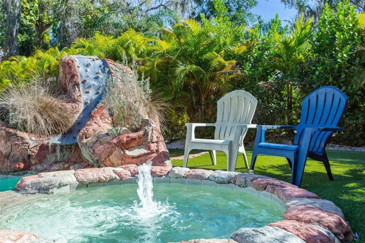 Heated spa