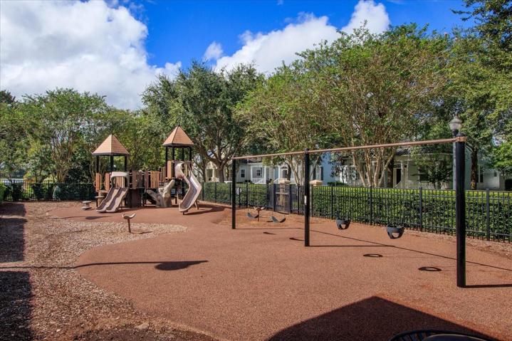 One of several playgrounds in Baldwin Park