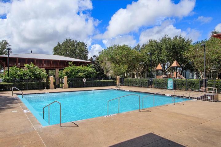 One of 3 community pools within Baldwin Park