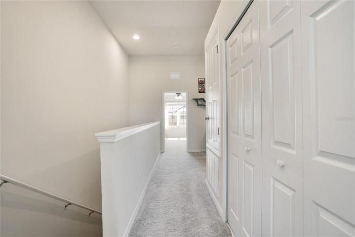 Second floor landing.