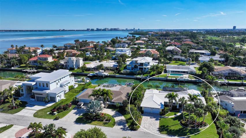 Wide open canals for all your boating or fishing fun..