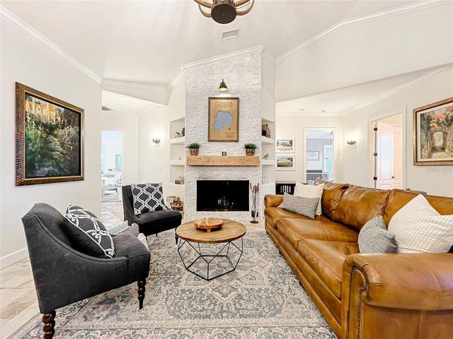 Fireplace Seating Area